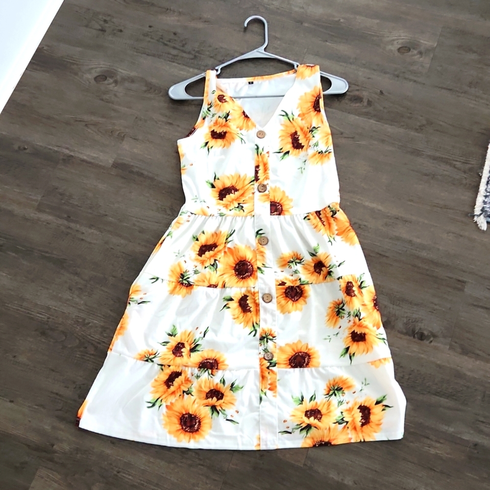 **Sold Sunflower Dress